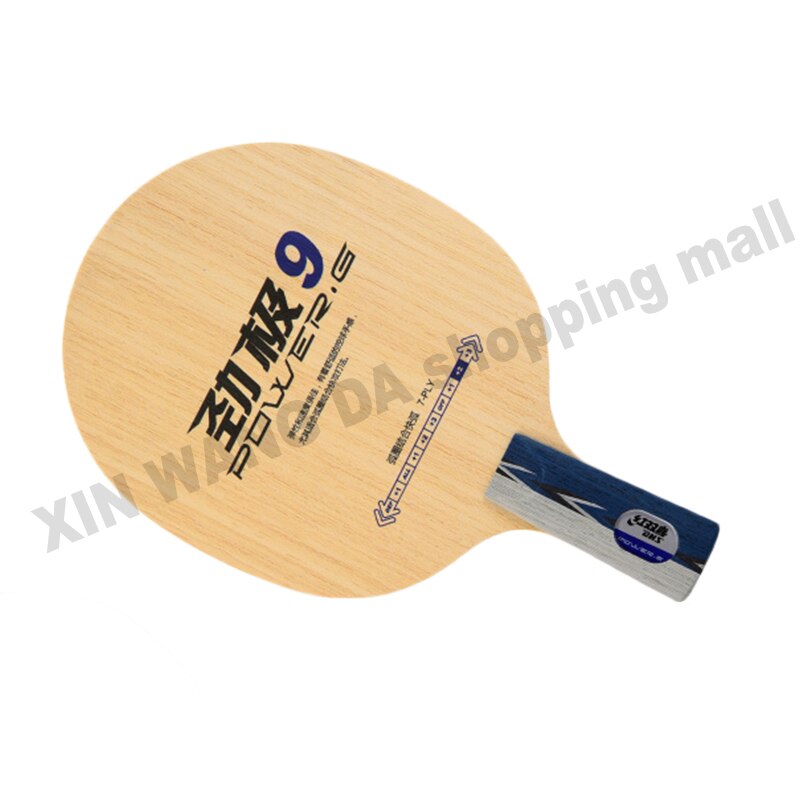 Raquetas de tenis de mesa originales DHS Power G9 (PG9) ataque rápido con bucle raquetas de tenis de mesa raqueta deportes de interior