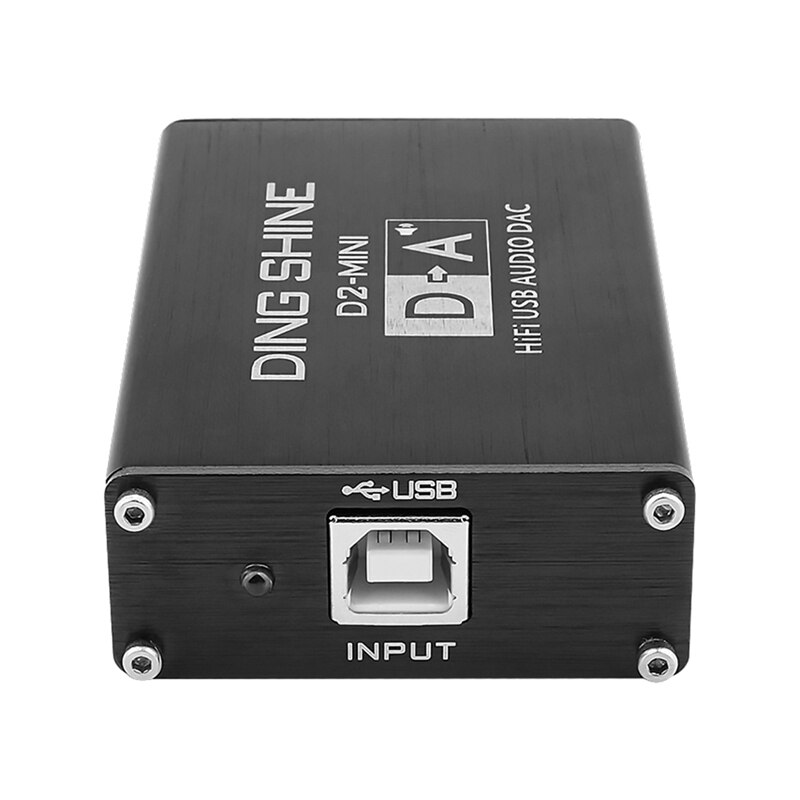 Decodificador de Audio DAC, tarjeta de sonido HIFI USB, soporte de decodificación de 32 bits y 384Khz, ES9018K2M, para amplificador de potencia de cine en casa