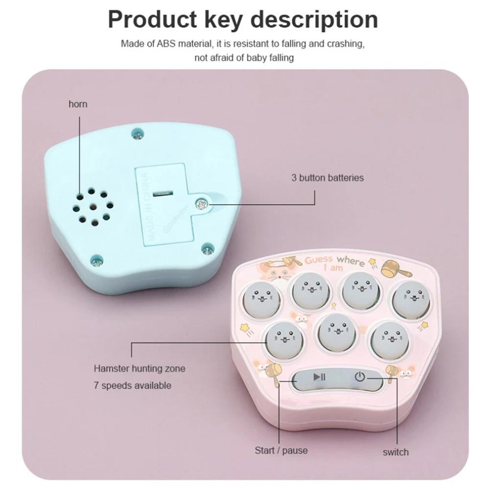 Kinderen Puzzel Game Hit Gopher Kids Creatieve Interactieve Mini Game Console Geheugen Training Machine Educatief Speelgoed