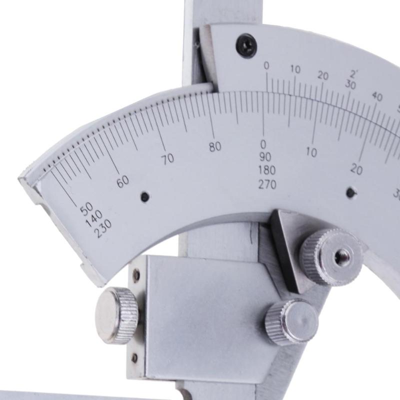 Carbon steel Round Head 0-320 degrees Protractor Angle Finder Rotary Measuring Ruler Machinist Tool 15cm Craftsman Ruler