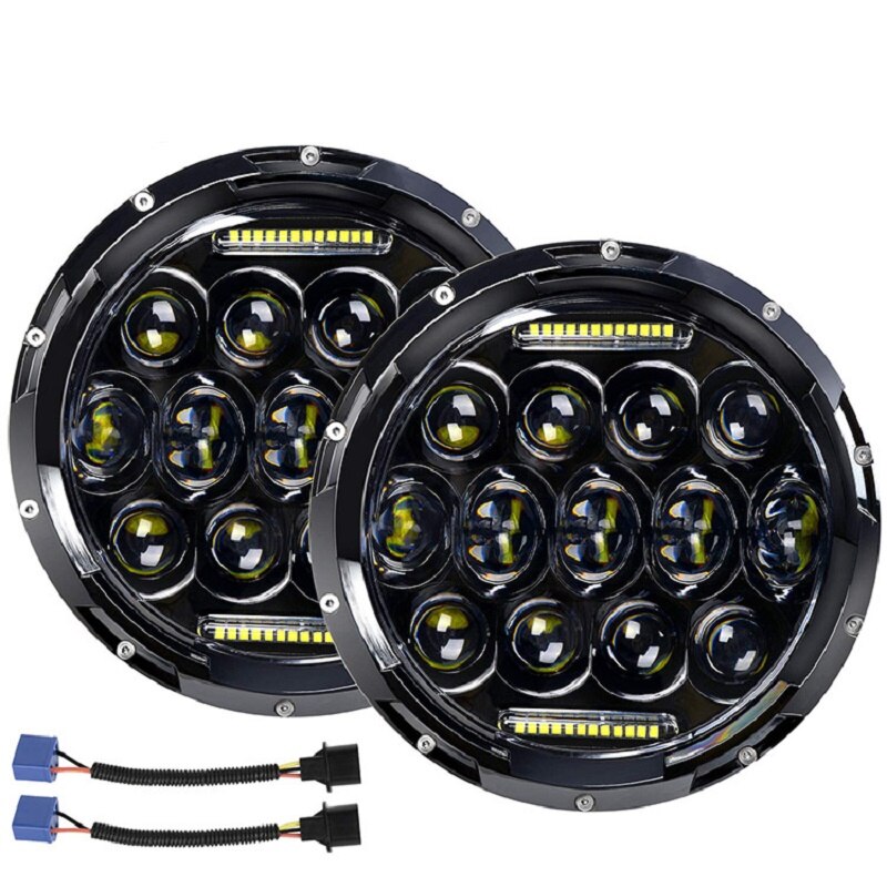 Universal 7 Inch Projector High Low Beam Led Headlight Electrical Indicator Fit Motorcycles Auto Lighting System Replacement