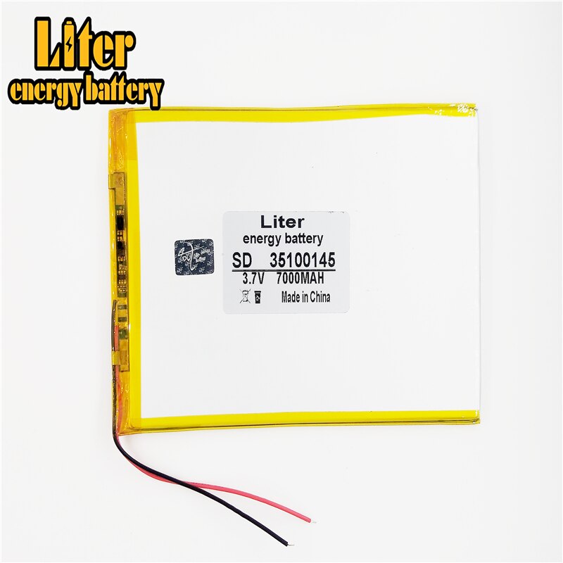 35100145 Tablet battery capacity 3.7V 7000mAh Universal Li-ion battery for tablet pc 8 inch 9inch