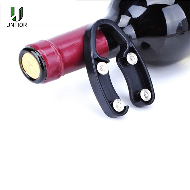 UNTIOR Wein Champagner Flasche Öffner Rotierenden Schneiden Flasche Mund Folie Cutter Eine Dcrew Vutter Bar Werkzeug