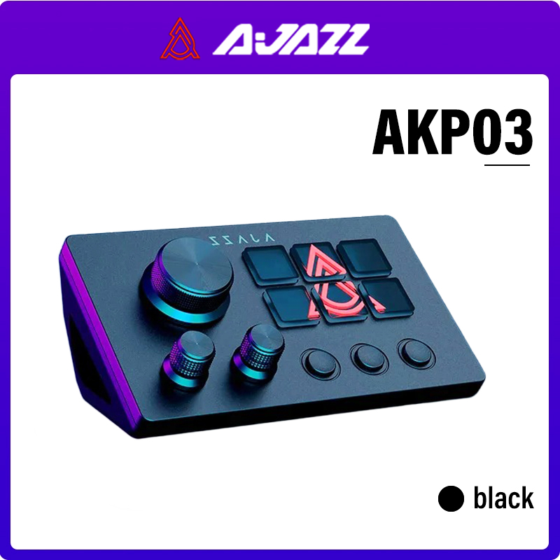 Ajazz AKP03E Mini Keyboard 12 Keys Macro Keyboard ... – Grandado