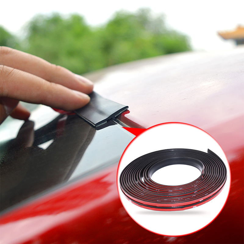 Rubber Auto Dak Protector Seal Geluidsisolatie Auto Deur Tochtstrip Voor Achter Voorruit Rand Afdichting Strips Auto Accessoires