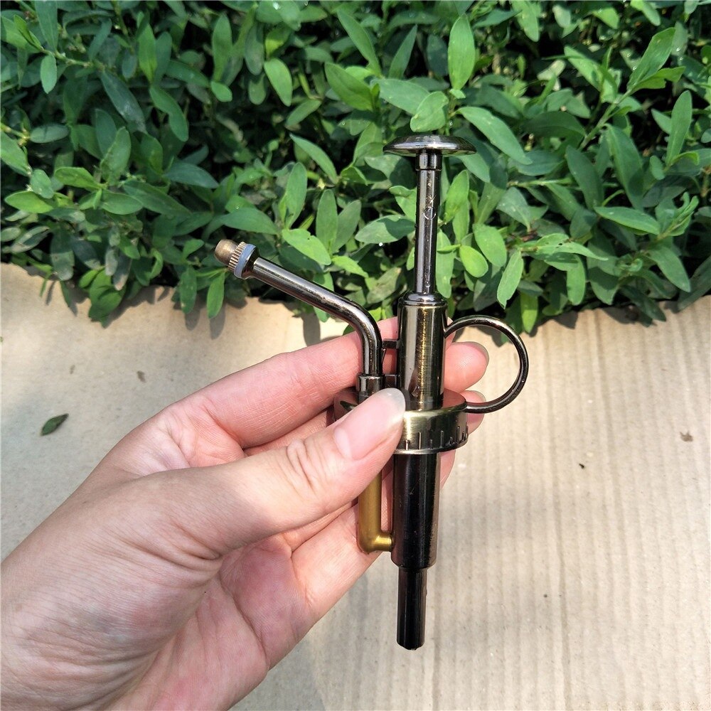 ALIM 1 Pcs Spuitfles Sprinkler Systeem Retro Oude Glazen Spuitfles fles Vetplanten Planten Binnenshuis 9x16cm donkergroen