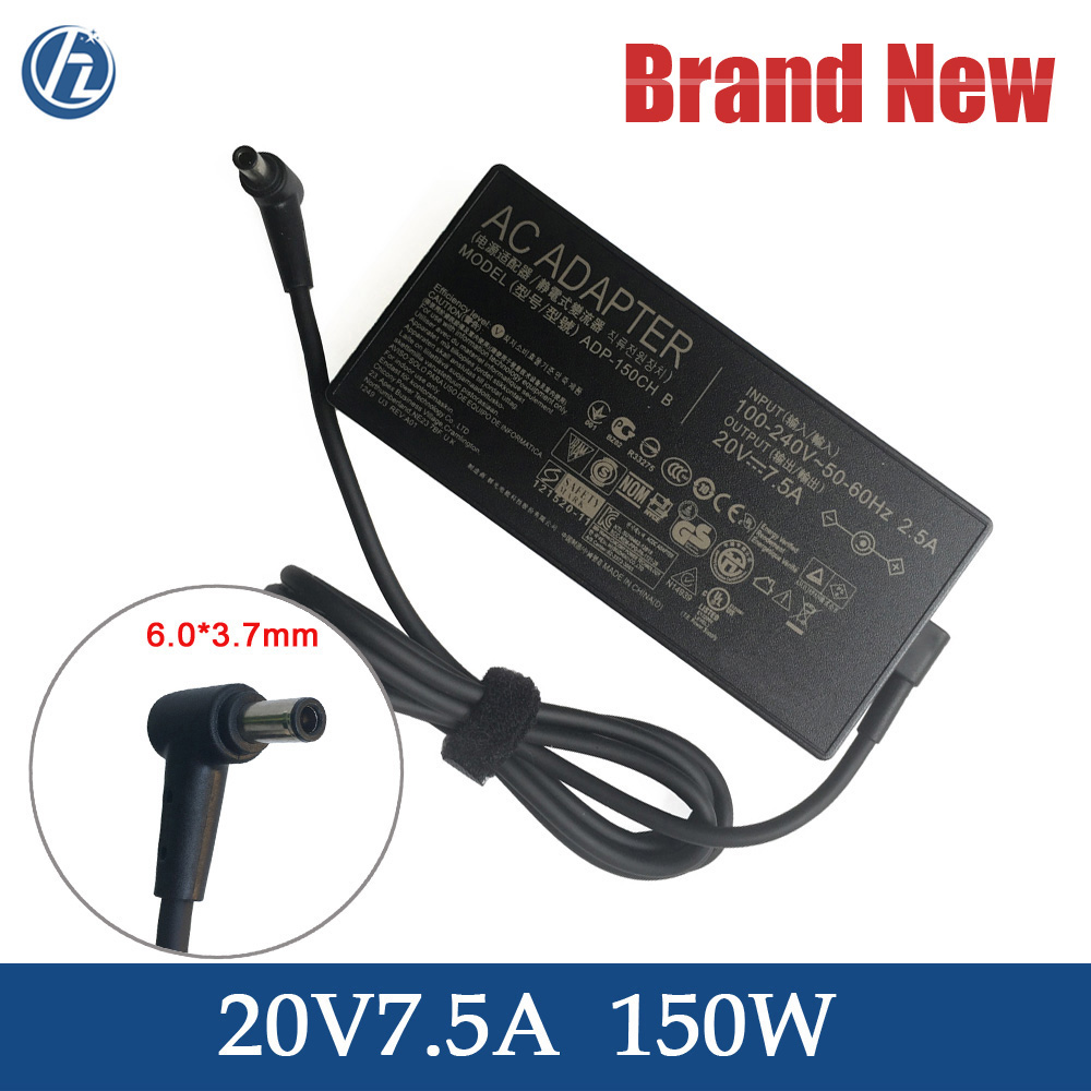Cargador para portátil Asus ROG Strix, adaptador de fuente de alimentación, 20V, 7.5A, 150W, CA, ADP-150CH B, ADP-150CH, BB, A18-150P1A, G531GT