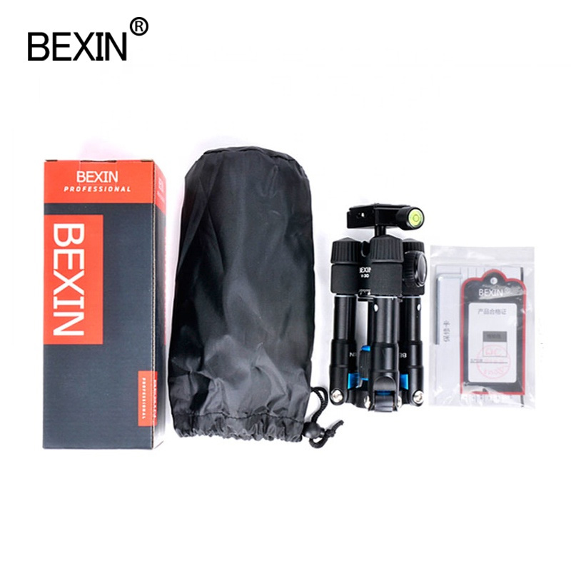 Mini soporte para cámara con trípode para teléfono móvil, trípode de aluminio para smartphones, adaptador de cámara, trípode para videocámara DSLRS Trípode de escritorio Mini trípode de viaje Trípode móvil