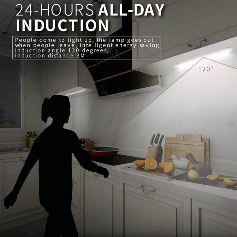 UV LED Ultraviolet Sterilizer UV Lamp with Infrared Induction for Wardrobe Cabinet Kitchen Cabinet Home Office