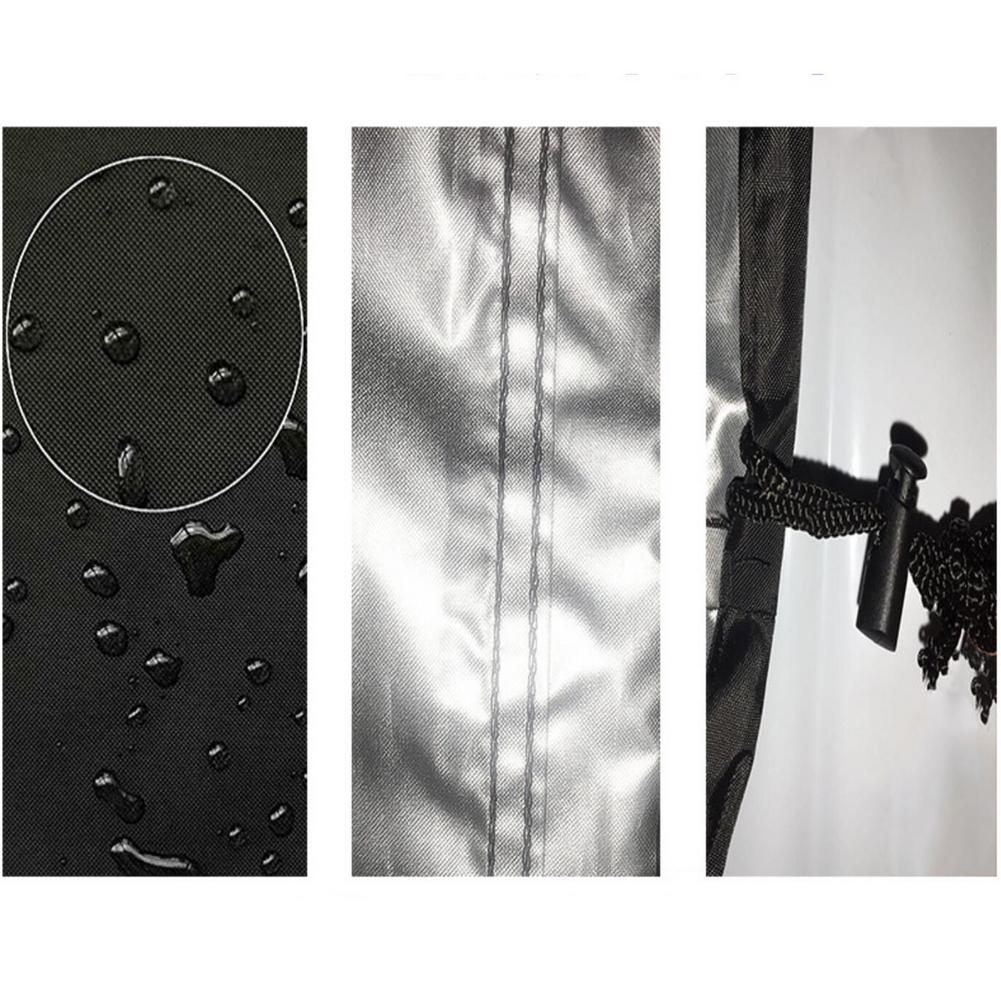 210D Oxford Cloth Exercise Bike Cover For Peloton Stationary Bike Upright Indoor Cycling Rain Protective Cover 123x58x142cm