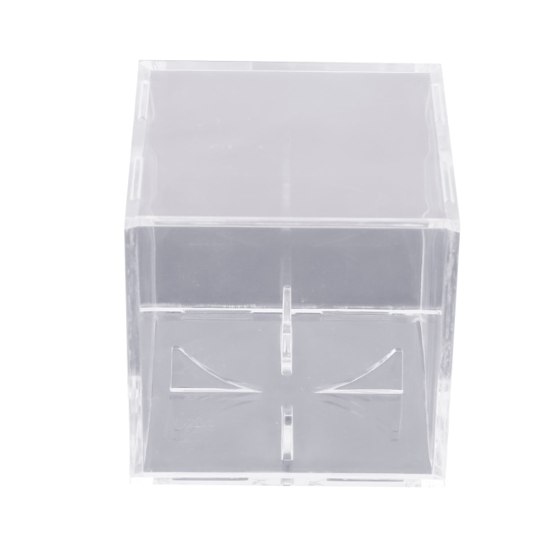 Caja de béisbol acrílica de 80mm, , expositor transparente de pelota de Golf, caja de almacenamiento de recuerdo a prueba de polvo, soporte de protección, novedad de
