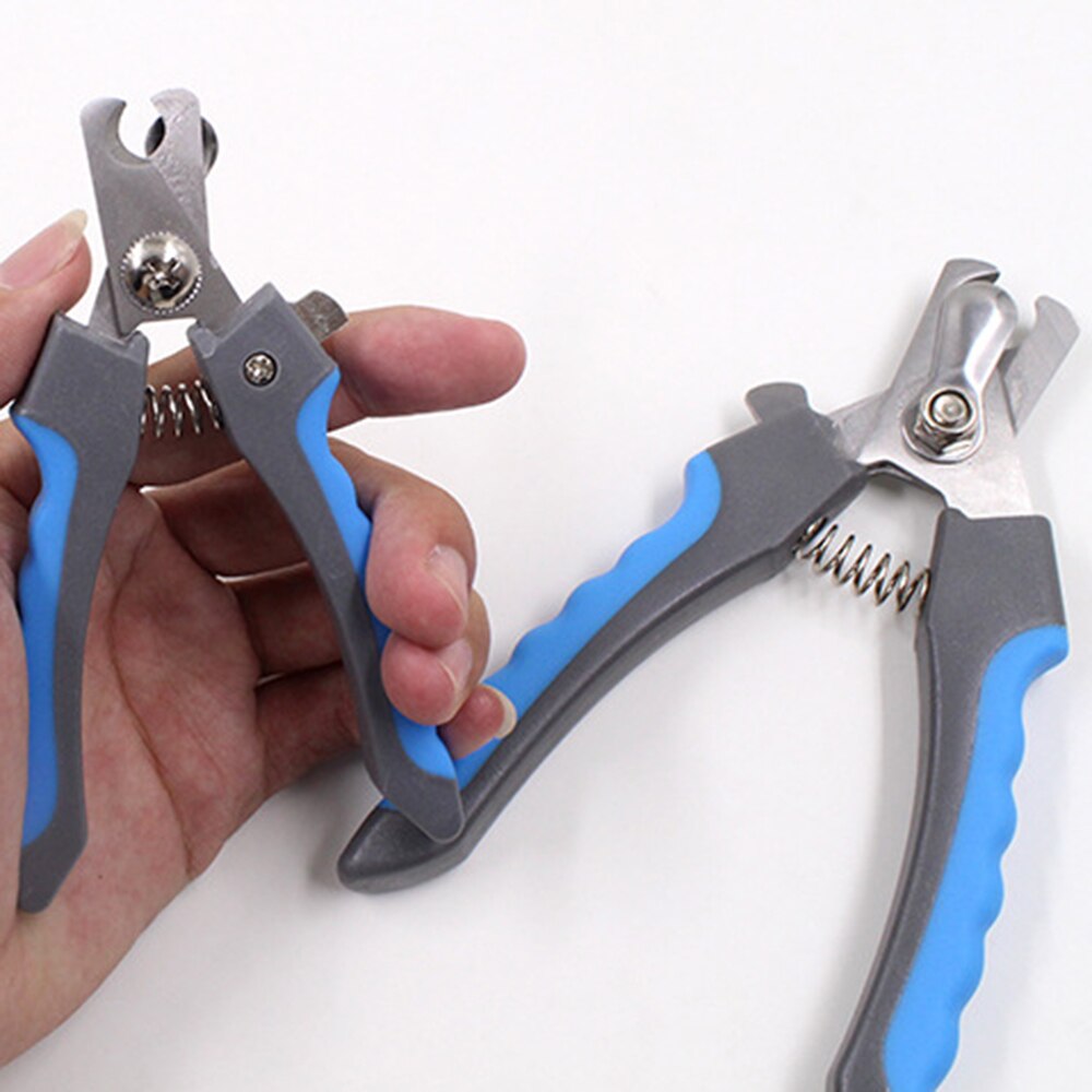 Cortador de uñas para perros cortador de uñas de acero inoxidable, tijeras profesionales para el cuidado de animales, para perros y gatos pequeños y medianos