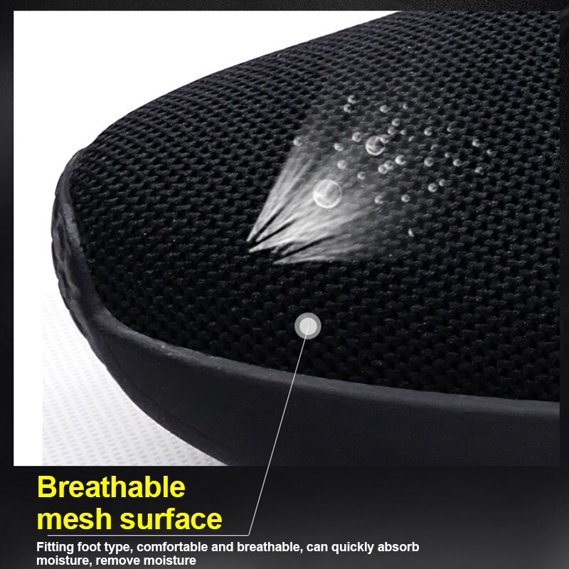 1 Pair Heavy Duty Sneaker Safety Work Shoes Breathable Anti-slip Puncture Proof for Men THJ99