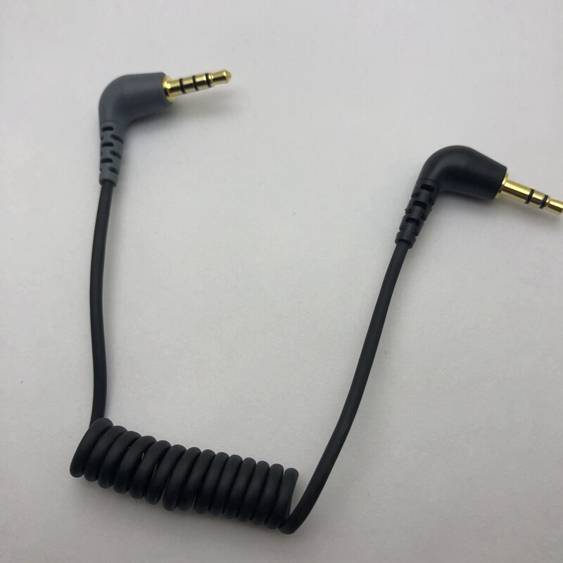 Cable adaptador de micrófono TRS a TRRS, 3,5mm