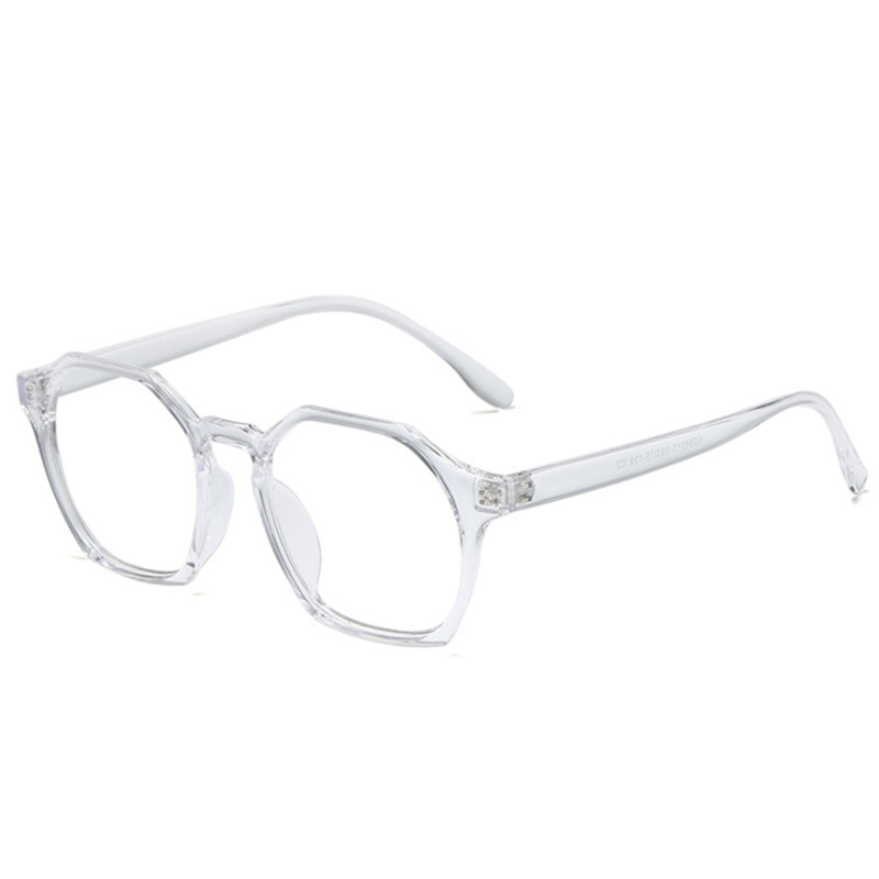 VWKTUUN Square Eyeglasses Frame Women Men Retro Optical Glasses Geometric Prescription Glasses Frame Anti Blue Light Galsses: C3
