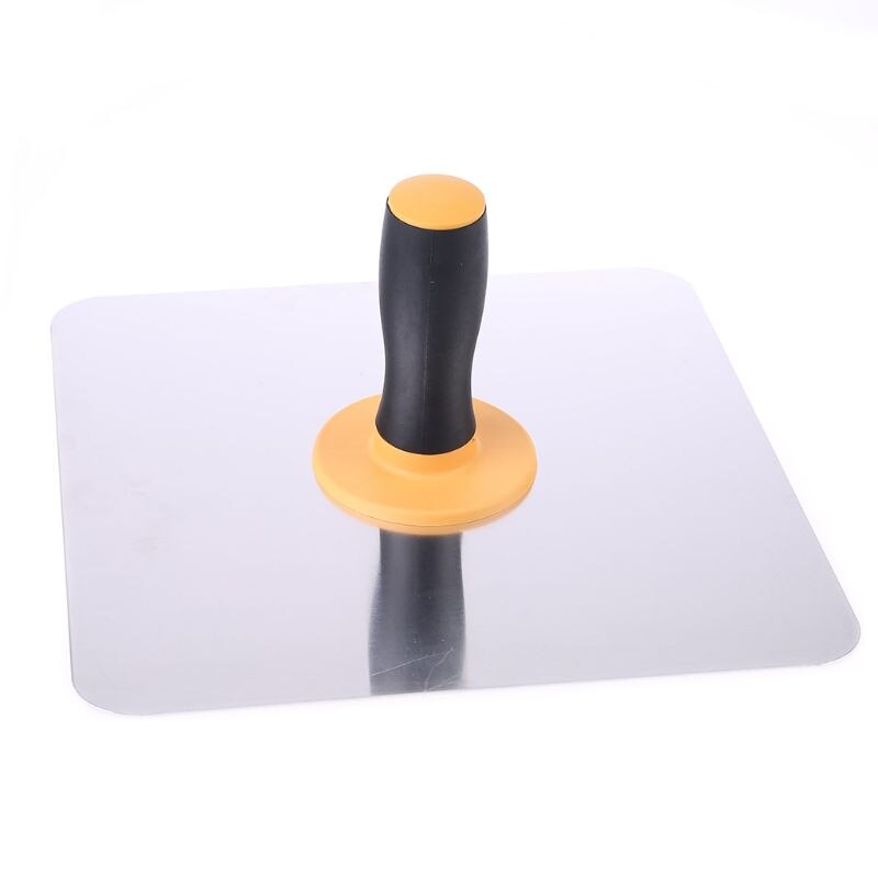Plastering Hawk 300x300mm Aluminium Plasterers Hawk with Handle Mortar Board Holder Portable Plastering Tool