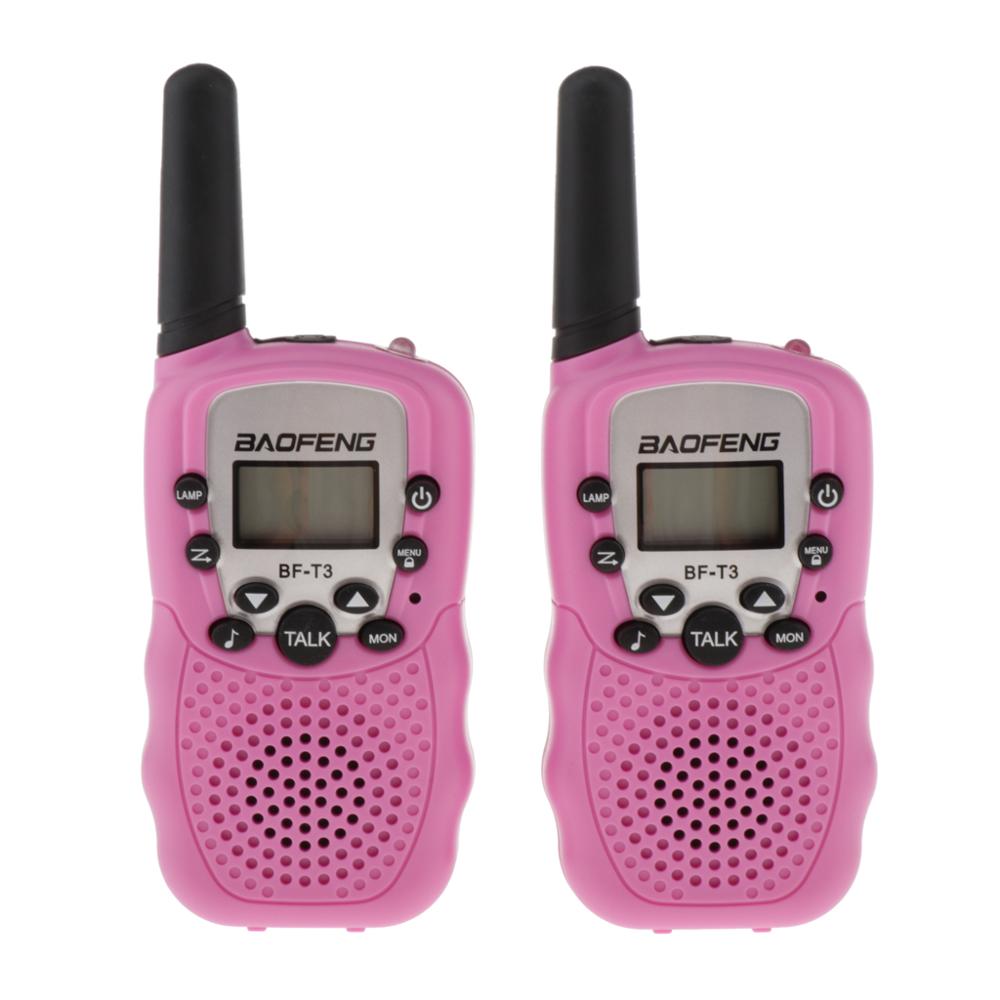 Baofeng BF-T3 Kids Kinderen Walkie Talkie 22 Kanalen Twee Manier Radio Voor Kinderen Kids UHF462-467MHz 22 Kanaals Draagbare