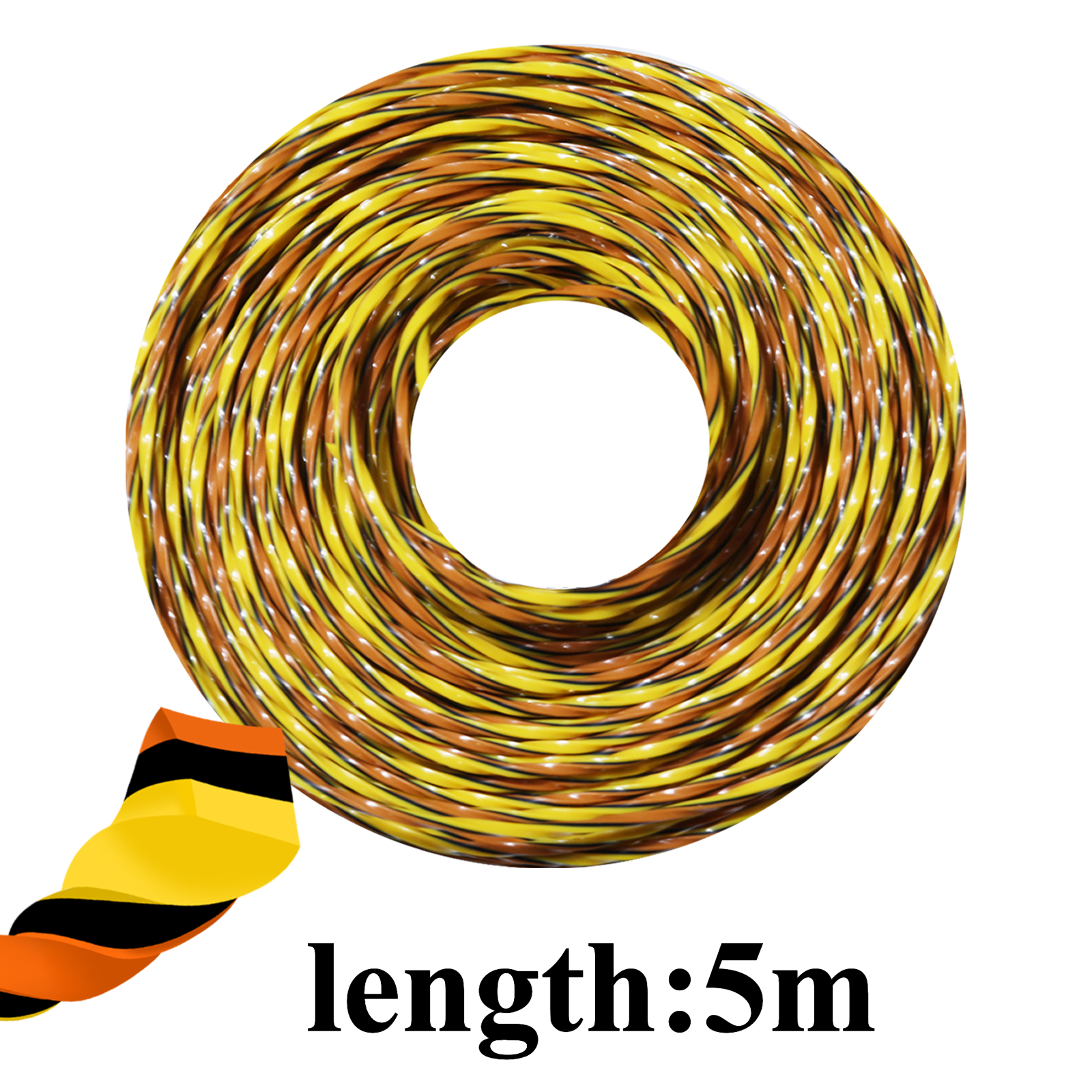 1.6/2.0/2.4/2.7/3.0mm*15m/1lb trefarget firkantet vridbar gresstrimmertråd nylon gresskuttertau gressklipperbladhode tilbehør: S / Beige