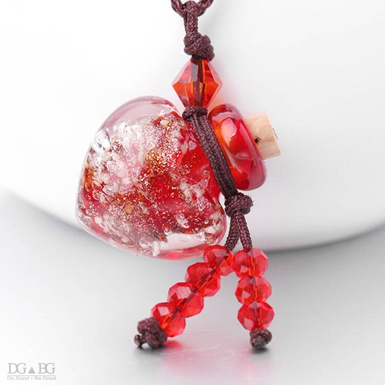 Soul Hanger Essentiële Olie Diffuser Fles Mini Urn Hartvormige Ketting Huisdier Crematie Asgrauw Aandenken Hond Kat Gedenkteken