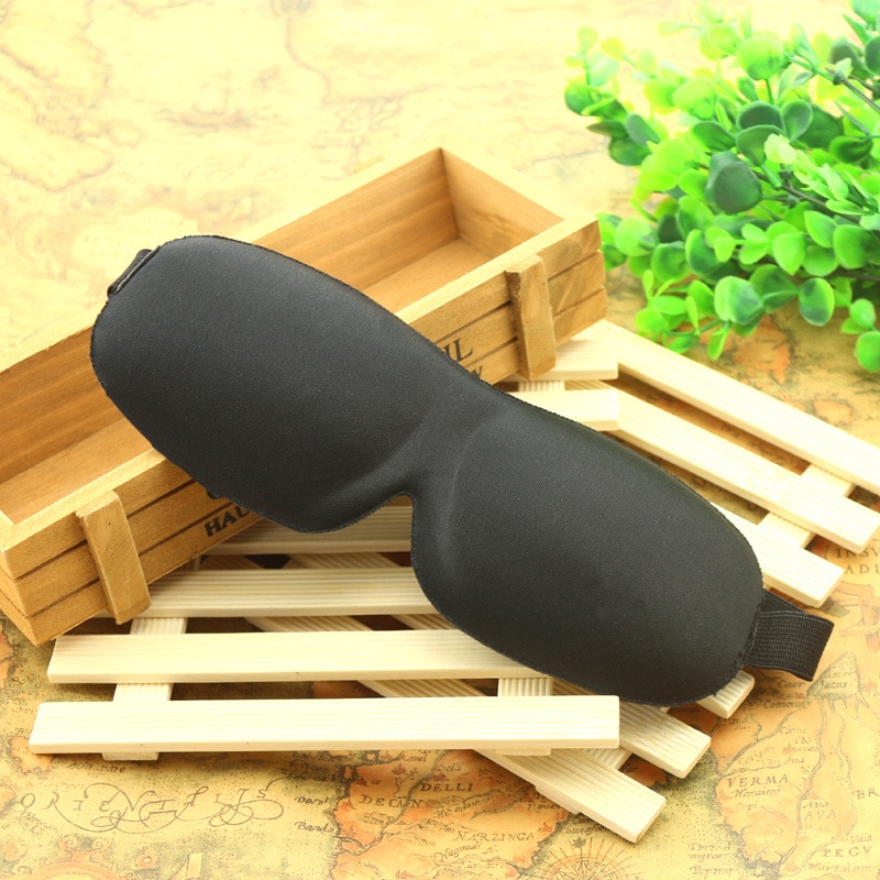 BYRIVER Beste Memory Foam 3D Slaap Oogmasker Cover voor Reizen Dutje Katoen Spons Blok Licht Slapen Slaapmasker Anti Snurken kit