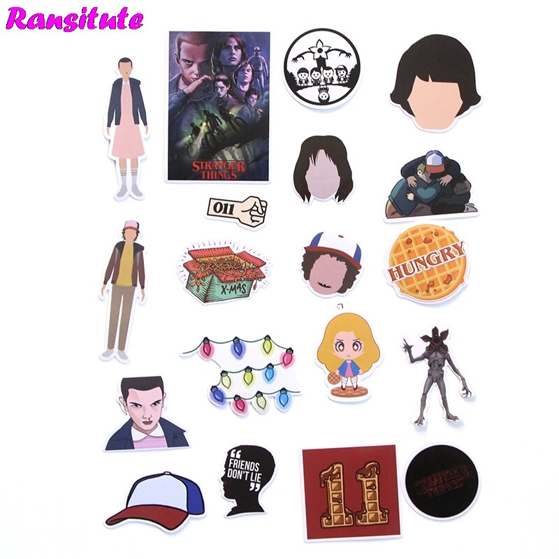 R204 66pcs/set Personality Graffiti Sticker Child DIY Skateboard Laptop Luggage Phone Car Bike Waterproof Sticker