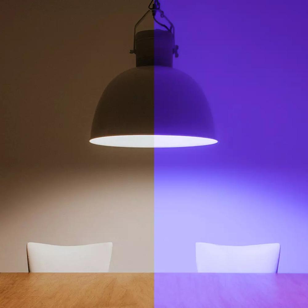 3 stk inncap smart led lyspære fargerik  e27 dimbare lampada timer nattlyspære for smart app fjernkontroll
