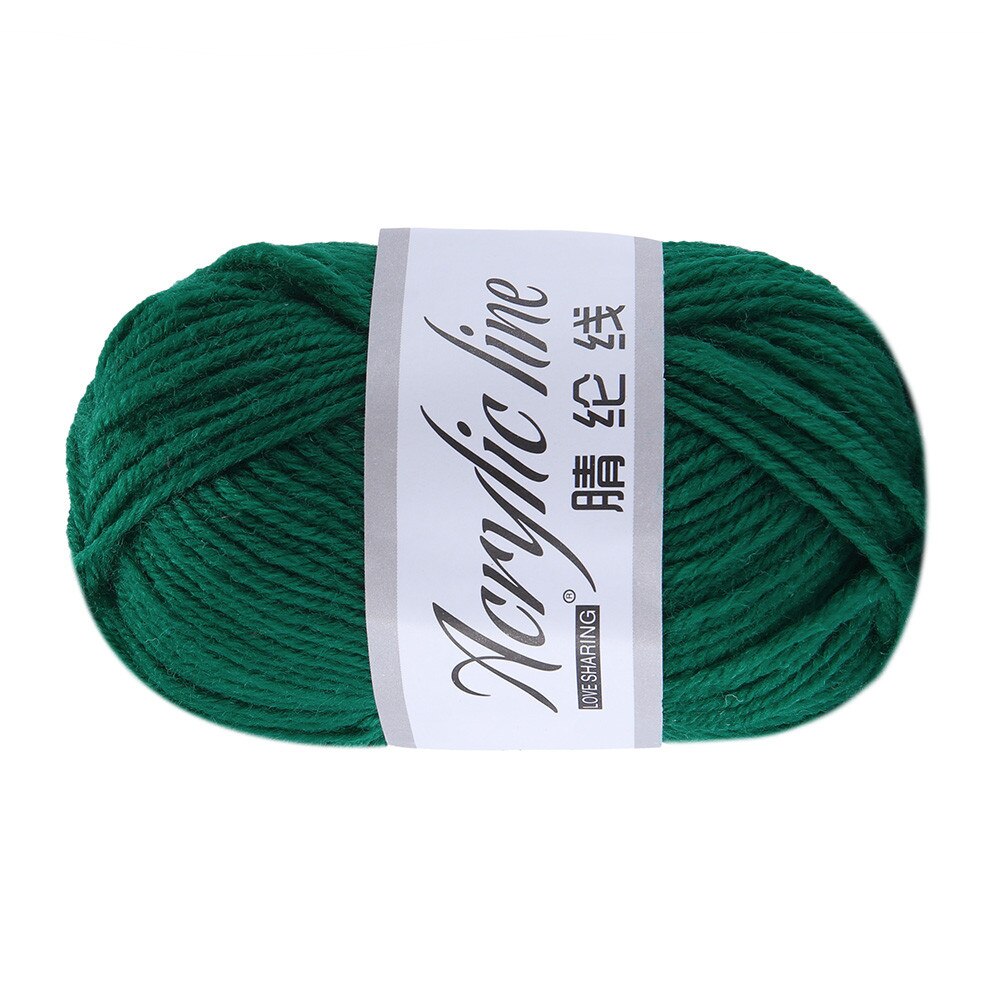 Chunky Green Acrylic Yarn for Irish Woman Hand Knitting St. Patrick's Day Shamrock Table Runner Tablemat Clover Coaster Tapestry: F