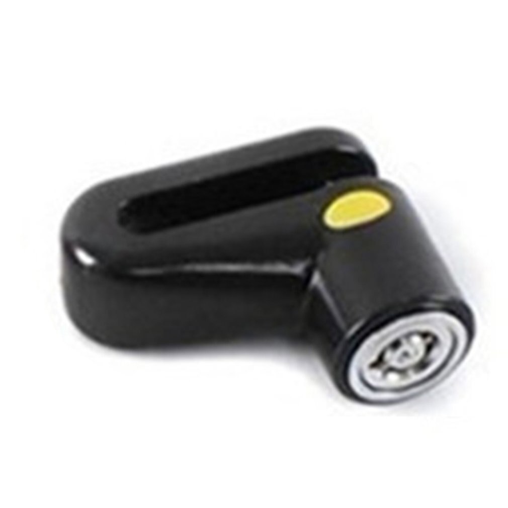 Anti-theft Disk Brake Rotor Lock For Scooter Bike Bicycle Motorcycle SafetyLock For Scooter Motorcycle Bicycle Safety: Black