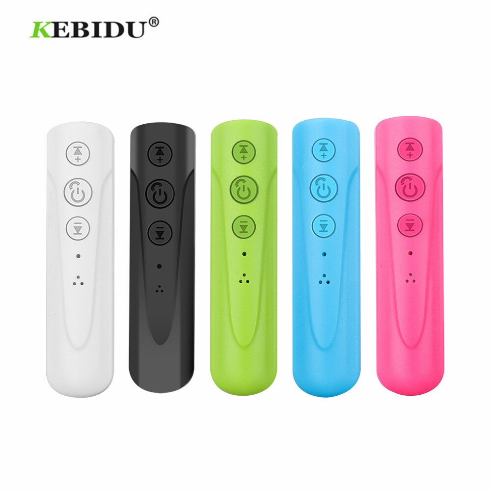 Kebidumei bluetooth højttaler bil bluetooth aux universal 3.5mm jack håndfri auto modtager musik bil bluetooth modtagere
