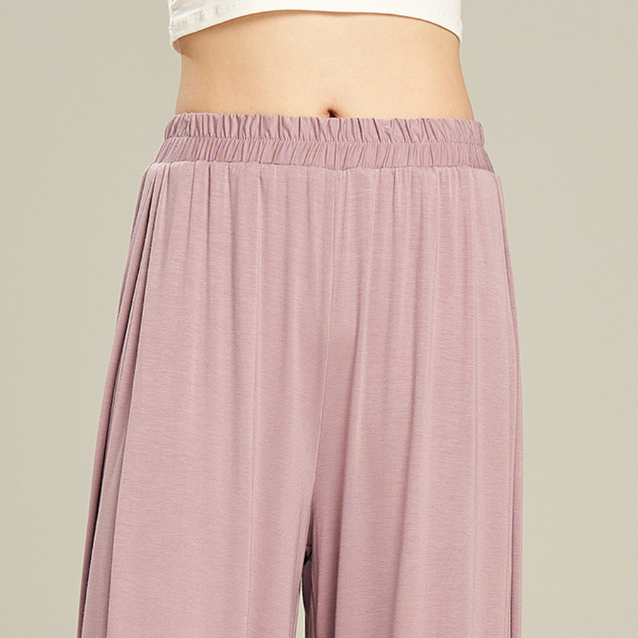 12 farben modal modern tanzen Hosen Für Frauen verlieren Breite Bein Elastische Ballett Ausbildung Hosen Hohe Taille Klassischen Tanz Damen