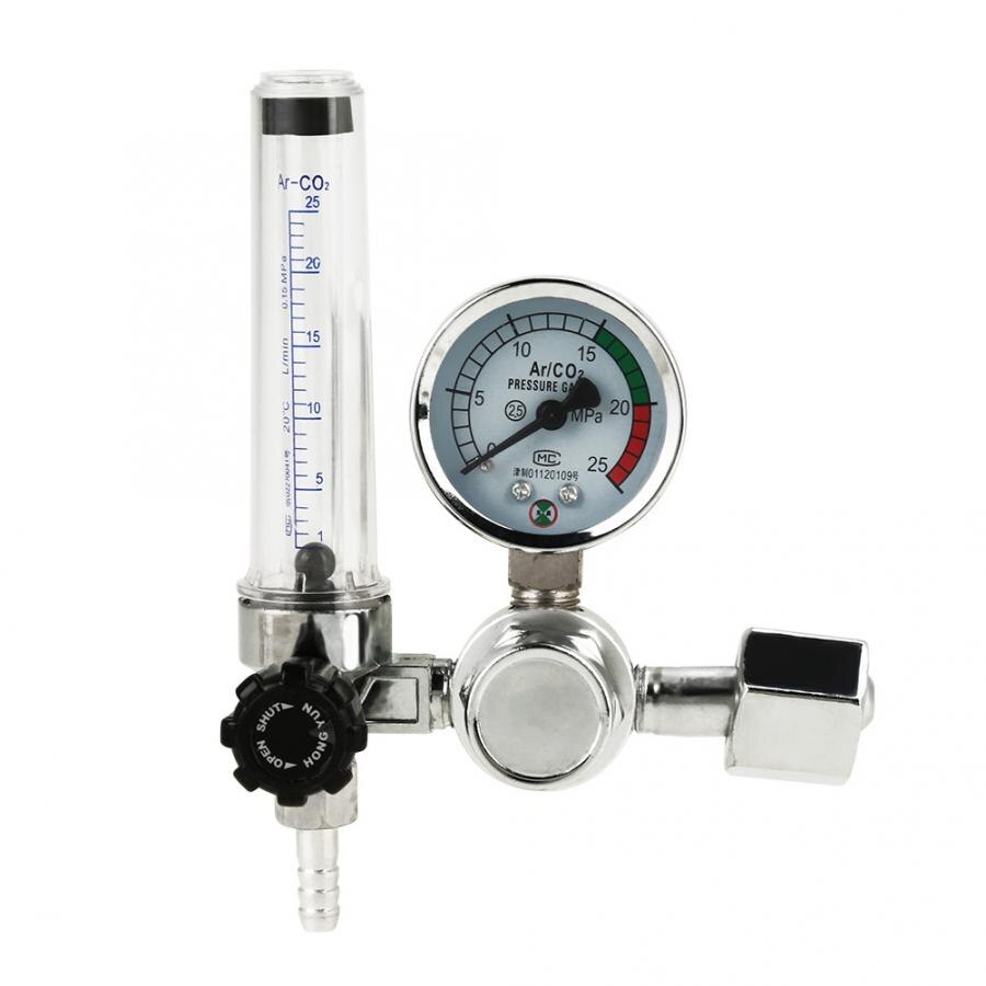 0-25MPa Argon Flow Meter Pressure Regulator Gauge For Weld Mig Tig Welding Vacuometro Digital Tyre Pressure Meter