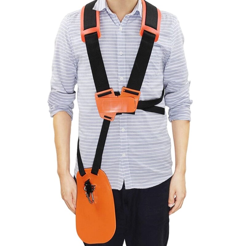 Double Breasted Schouder Harnas Voor Bosmaaier, Verstelbare Dubbele Y-Strap Tuin Schouder Harnas