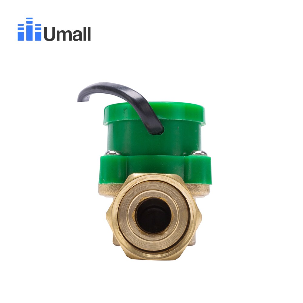 HT200 Draad G1 Om G1/2 Water Druk Flow Sensor Schakelaar Messing Chiller Stimuleren Pomp Magnetische Onderhoud Regelklep onderdelen