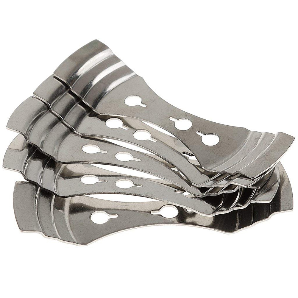 5Pcs Kaars Lont Houder Clip Rvs Kaars Kern Houder Kaars Lont Centrering Apparaat