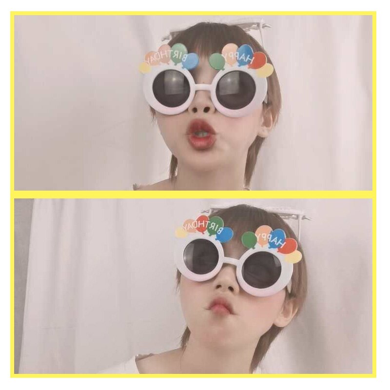 Verjaardagsfeestje Bril Grappig Zonnebloem Kaars Cake Zonnebril Voor Gelukkige Verjaardag Gunsten Photo Booth Props Decoratie Kids 8
