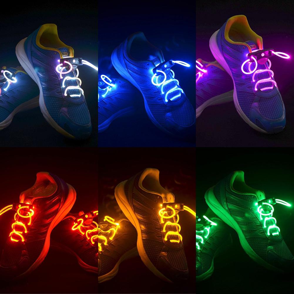 1Pcs Neon Led Light Veters Schoenen Band Glow Stick Lichtgevende Schoenveter Accessoires Feestartikelen Multi-Kleur