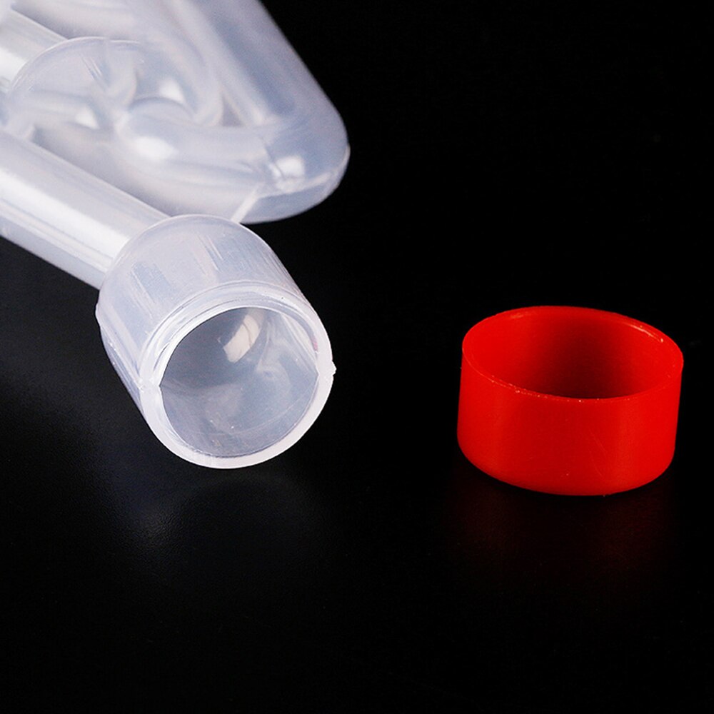 One-way Wine Beer Brewing Fermentation Check Valve Plastic Air Lock Water Seal Home Winemaking Exhaust Valve Fermenter Yeast