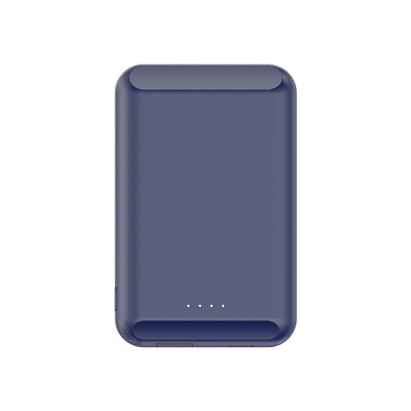 5000mAh Power Bank Magnetic Mini Powerbank Magnetic: Blue