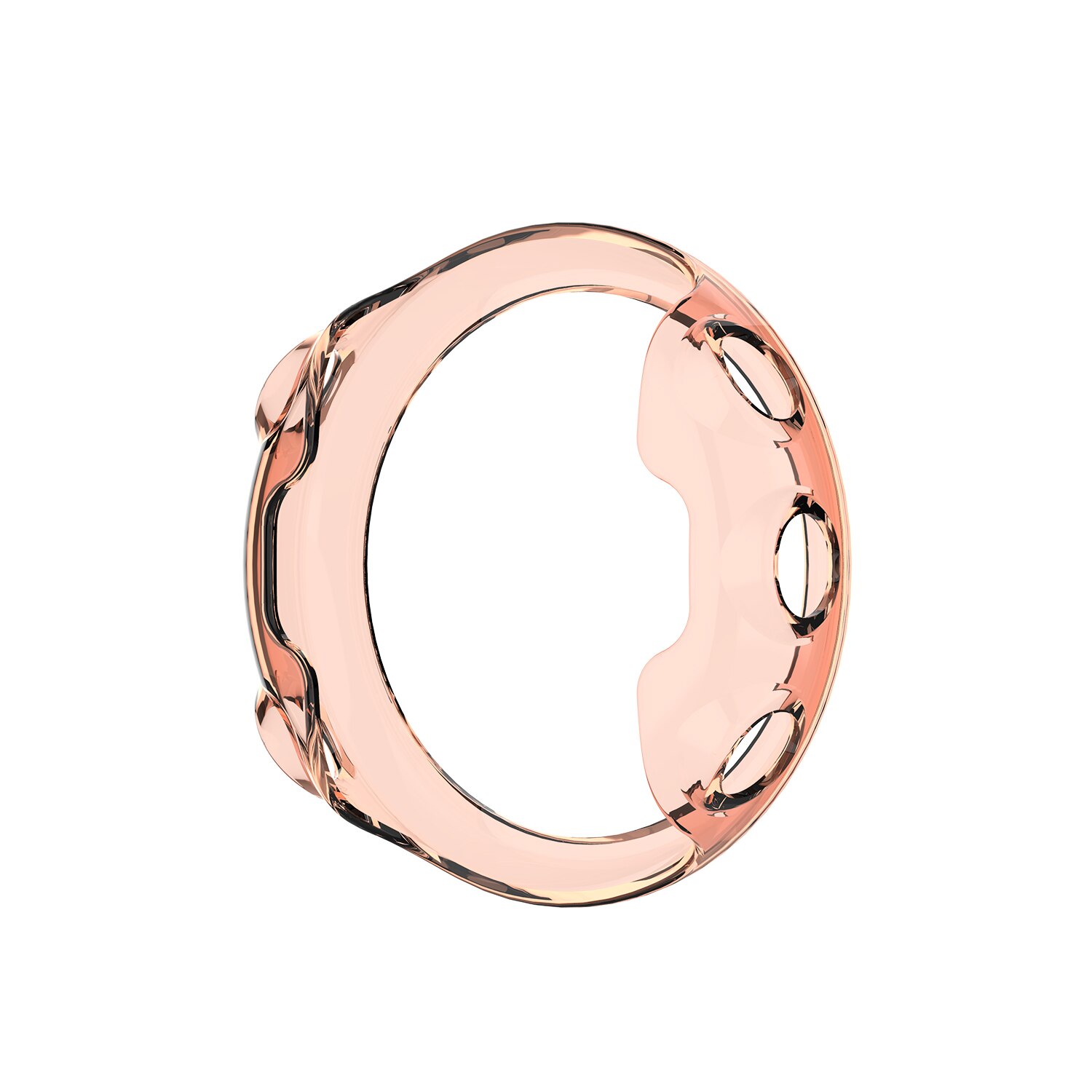 Funda de silicona para reloj inteligente Garmin forerunner 45, Protector de TPU, carcasa de marco para Garmin forerunner 45, accesorios de pulsera: Pink