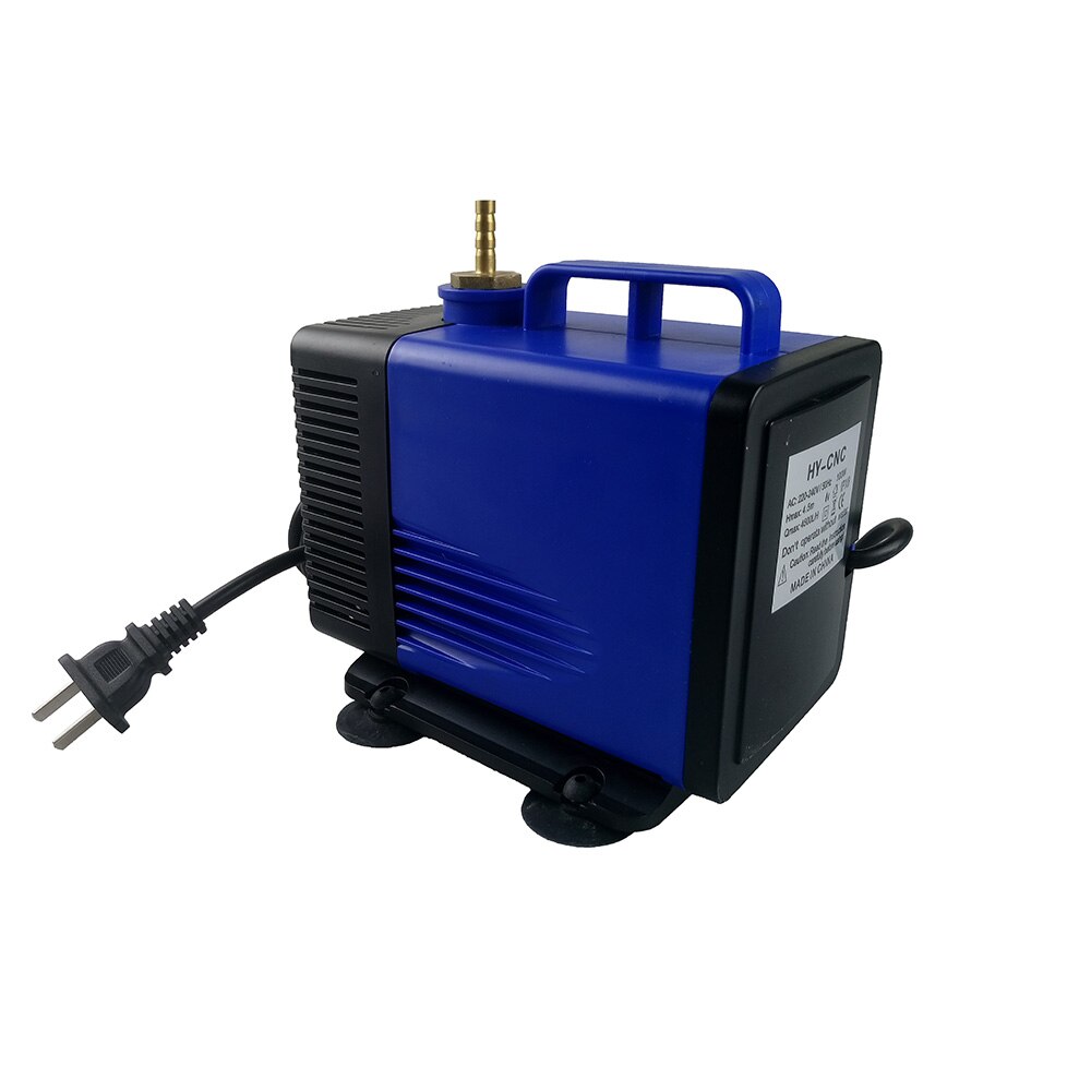 CNC 220V 100W 4.5M 4000L/H （Free 5m PU tube ）Multifunctional submersible pump for spindle Cooling on engraving cutting machine