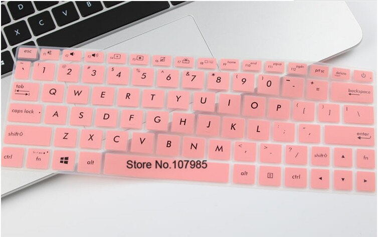 Laptop Notebook Keyboard Protector Cover Skin Guard for ASUS VivoBook flip S14 TP412UA TP412 S430UA S430FN S430FA: Pink