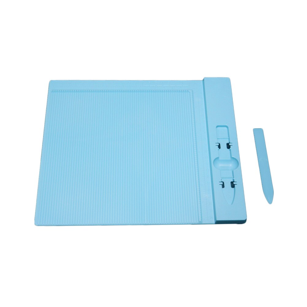 270x230mm Plastic Scoring Board Paper Card Cuting Board Craft DIY Tool with Measuring Grid GQ