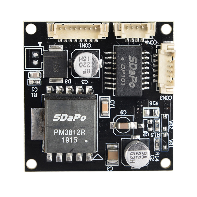 SDAPO POE Module PM3812R18W Isolated 1.5A POE Module with 6 Lights and 8 Lights, Power Up to 20W: Default Title