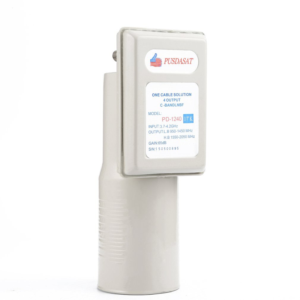 Digital Single C-Band Output Single LNBF High Gain Universal Ku Band Single Output Hd Output LNBF 5150 5750MHZ