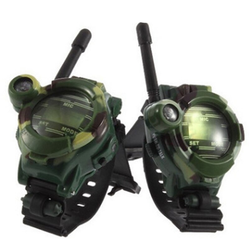Reloj walkie-talkie para padres e hijos, juguete para padres e hijos, walkie-talkie de juguete, par de walkie-talkie de reloj siete en uno: Default Title