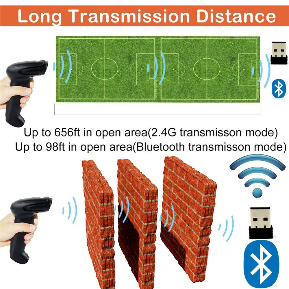 Drahtlose Scanner MI-2030 Unterstützung One-dimensional Barcode High-leistung Sensing Fenster