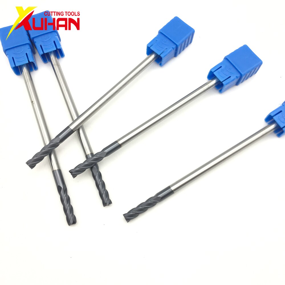 4 fluit Φ4. 0 * 4D * 100L HRC50 CNC machine tool vhm endmill Wolfraam Stalen Frees End Mill cuttering tool endmill