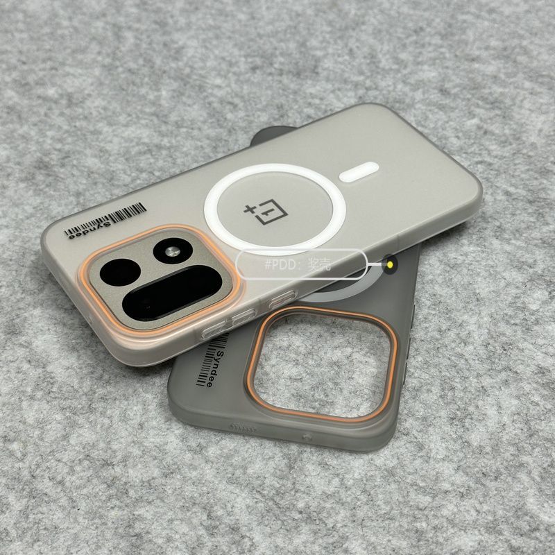 Para oneplus 15 caso de luxo fosco ultra-fino ímã magnético pc capa para oneplus 15 à prova de choque pára-choques funda