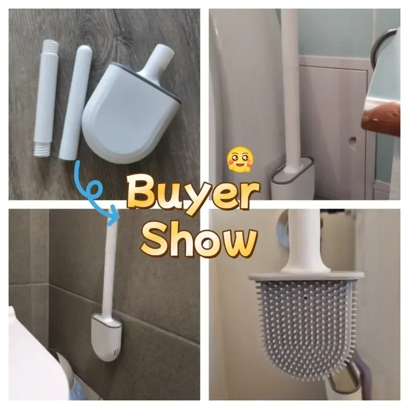 Set Di Scopino E Portascopino In Plastica, Accessori Da Bagno - Foto 10