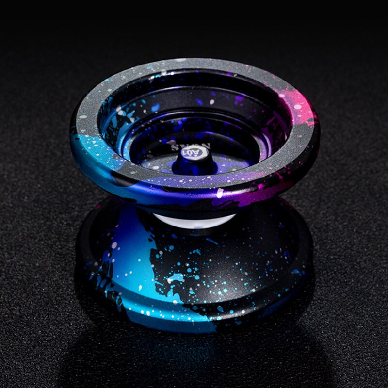 1Pc Metal Aluminium Yoyo Professionele Met 10 Bal Kk Dragende Hoge Snelheid Yoyo